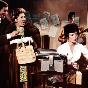 BYE BYE BIRDIE, from left: Dick Van Dyke, Maureen Stapleton, Janet Leigh, 1963