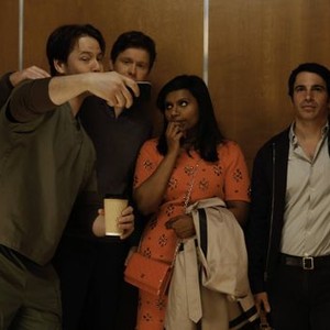 The Mindy Project, from left: Ike Barinholtz, Chris Messina, Mindy Kaling, Ed Weeks, 09/25/2012, ©FOX