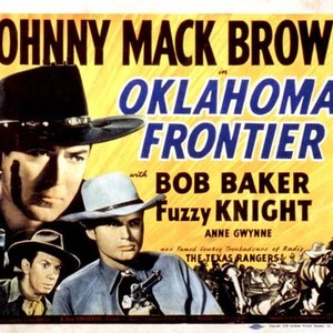 OKLAHOMA FRONTIER, Johnny Mack Brown, Bob Baker, Fuzzy Knight, 1939