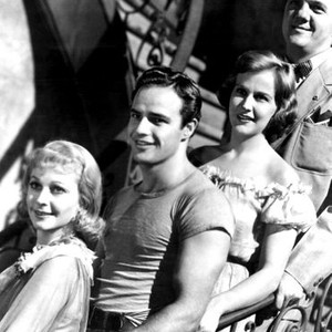 A STREETCAR NAMED DESIRE, Vivien Leigh, Marlon Brando, Kim Hunter, Karl Malden, 1951