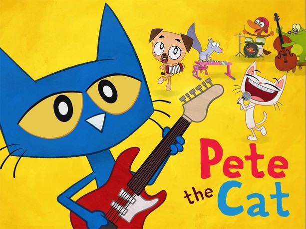 Pete the hotsell cat striped pajamas