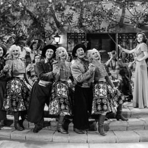 ARGENTINE NIGHTS, Jimmy Ritz, Laverne Andrews, Harry Ritz, Patty Andrews, Al Ritz, Maxene Andrews, Constance Cummings, 1940