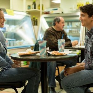 WHIPLASH, from left: Melissa Benoist, Miles Teller, 2014. ph: Daniel McFadden/©Sony Pictures Classics