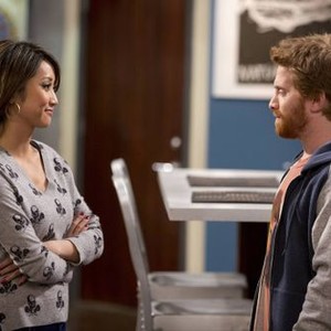 Dads, Brenda Song (L), Seth Green (R), 'Eli Nightingale', Season 1, Ep. #13, 01/14/2014, ©FOX