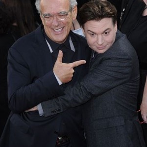 Shep Gordon, Mike Myers at arrivals for 2014 Hollywood Film Awards, The Palladium, Los Angeles, CA November 14, 2014. Photo By: Dee Cercone/Everett Collection