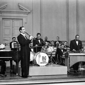 THE BENNY GOODMAN STORY, Teddy Wilson (piano), Steve Allen, Gene Krupa (drums), Lionel Hampton (vibes), 1956