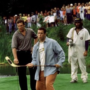 HAPPY GILMORE, Christopher McDonald, Adam Sandler, 1996, golf club
