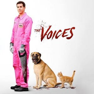 Ryan Reynolds In Pink In THE VOICES New Poster