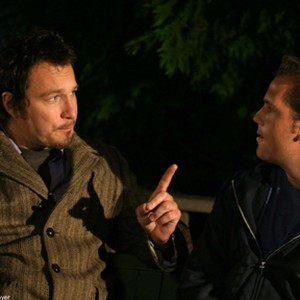 JOHN CORBETT and MARCUS THOMAS star as Michael Degan and Peter Rooker in BIGGER THAN THE SKY. photo 13