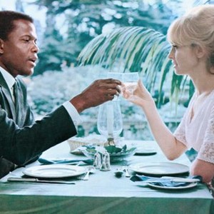 TO SIR, WITH LOVE, from left, Sidney Poitier, Suzy Kendall, 1967