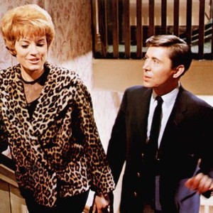 THE PAD AND HOW TO USE IT, from left: Julie Sommars, Brian Bedford, 1966