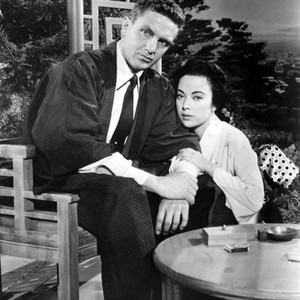 HOUSE OF BAMBOO, Robert Stack, Shirley Yamaguchi, 1955. TM and Copyright © 20th Century Fox Film Corp. All rights reserved..
