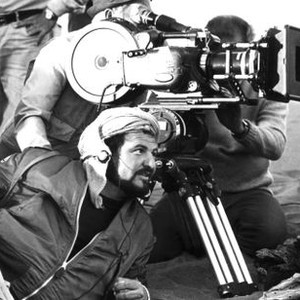 CONAN THE BARBARIAN, director John Milius on set, 1982, (c)Universal Pictures