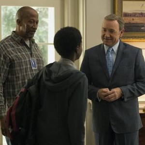 House of Cards, Reg E Cathey (L), Kevin Spacey (R), 'Chapter 35', Season 3, Ep. #9, 02/27/2015, ©NETFLIX