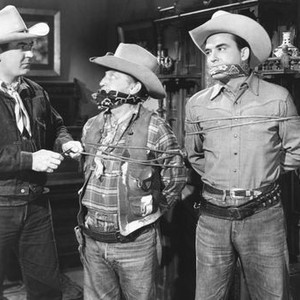 CODE OF THE SADDLE, Johnny Mack Brown, Raymond Hatton, Riley Hill, 1947