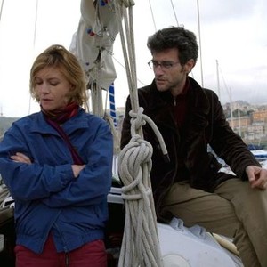 DAYS AND CLOUDS, (aka I GIORNI E LE NUVOLE), Margherita Buy, director Silvio Soldini, on set, 2007. ©Lumiere & Company