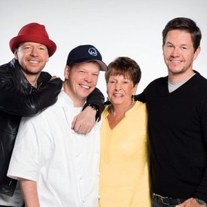 Donnie Wahlberg, Paul Wahlberg, Alma Wahlberg and Mark Wahlberg (from left)