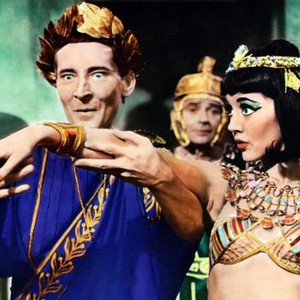 CARRY ON CLEO, from left: Kenneth Williams, Amanda Barrie, 1964
