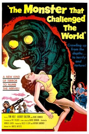 The Monster That Challenged the World poster