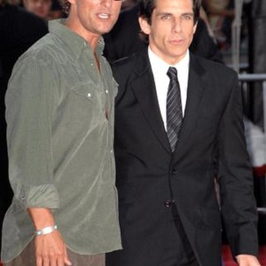 Matthew McConaughey, Ben Stiller at arrivals for Los Angeles Premiere of TROPIC THUNDER, Mann''s Village Theatre in Westwood, Los Angeles, CA, August 11, 2008. Photo by: Dee Cercone/Everett Collection