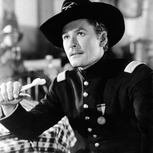 THEY DIED WITH THEIR BOOTS ON, Errol Flynn as George Armstrong Custer, 1941