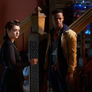 Doctor Who, Maisie Williams (L), Joivan Wade (R), 'Face the Raven', Season 9, Ep. #10, 11/21/2015, ©BBC
