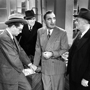 SLIGHTLY HONORABLE, Max Rose, Addison Richards, Pat O'Brien, Cliff Clark, 1940