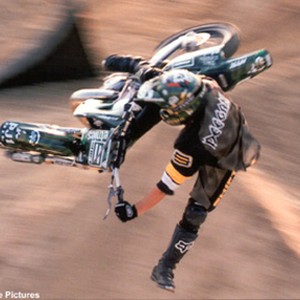 Brian Deegan files over the terrain in a Moto X competition. photo 17