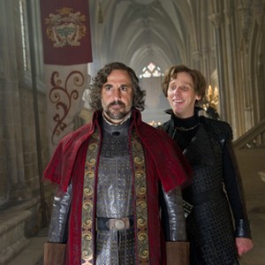 (L-R) Stanley Tucci as Roderick and Ewen Bremner as Wicke in "Jack the Giant Slayer."