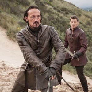 Game of Thrones, Jerome Flynn (L), Nikolaj Coster-Waldau (R), 'The Sons of the Harpy', Season 5, Ep. #4, 05/03/2015, ©HBOMR