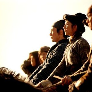 SEVEN SWORDS, (aka CHAT GIM, aka QI JIAN), four at right: Chia-Liang Liu, Leon Lai, Charlie Yeung, Liwu Dai, 2005. ©Mandarin Films