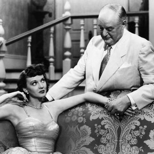 RUTHLESS, from left, Lucille Bremer, Sydney Greenstreet, 1948