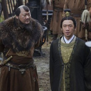 Marco Polo, Benedict Wong (L), Chin Han (R), 'Rendering', Season 1, Ep. #8, 12/12/2014, ©NETFLIX