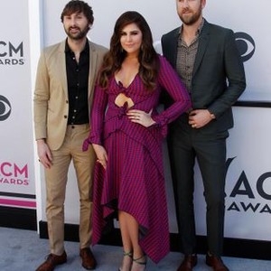 Lady Antebellum at arrivals for 52nd Academy of Country Music (ACM) Awards 2017 - Part 2, T-Mobile Arena, Las Vegas, NV April 2, 2017. Photo By: JA/Everett Collection