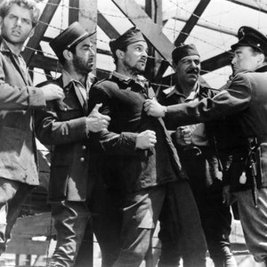 THE CROSS OF LORRAINE, Jean-Pierre Aumont, Richard Whorf, Gene Kelly, Joseph Calleia, Peter Lorre, 1943