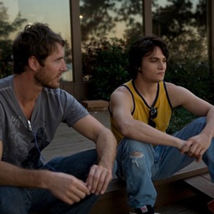 (L-R) A.J. Buckley as Teddy and Shiloh Fernandez as Ritchie Wheeler in "Skateland." photo 10