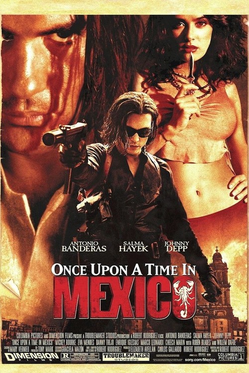 Once Upon a Time in Mexico poster