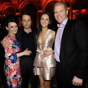 The Americans, from left: Alison Wright, Matthew Rhys, Annet Mahendru, Noah Emmerich, 01/30/2013, ©FX