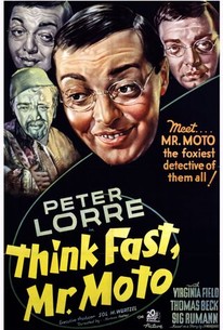 Poster for Think Fast, Mr. Moto