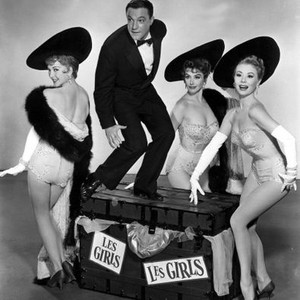 LES GIRLS, Taina Elg, Gene Kelly, Kay Kendall, Mitzi Gaynor, 1957