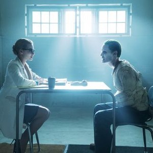 SUICIDE SQUAD, from left: Margot Robbie, Jared Leto as The Joker, 2016. ph: Clay Enos/© Warner Bros.