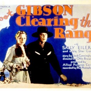 CLEARING THE RANGE, Sally Eilers, Hoot Gibson, 1931