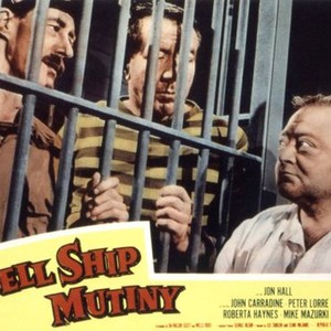 HELL SHIP MUTINY, John Carradine, Mike Mazurki, Peter Lorre, 1957