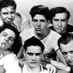 LITTLE TOUGH GUY,clockwise from upper left, Bernard Punsly, Billy Halop, Jackie Searl, Huntz Hall, David Gorcey, Gabriel Dell, 1938
