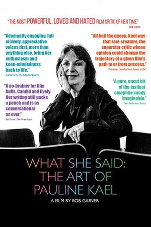 What She Said: The Art of Pauline Kael poster