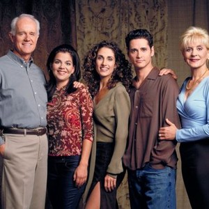 Mike Farrell, Paula Cale, Melina Kanakaredes, Seth Peterson and Concetta Tomei (from left)