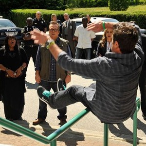 Psych, Yvette Nicole Brown (L), Tom Arnold (R), 'A Touch of Sweevil', Season 8, Ep. #8, 03/12/2014, ©USA