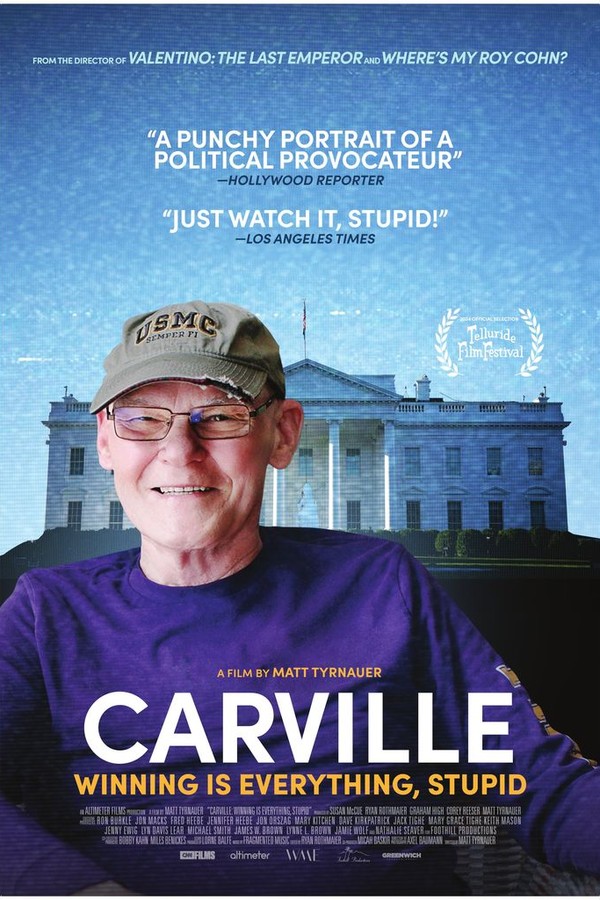 During the 2024 election, Democratic consultant James Carville navigates the current cultural and political landscape and delves into his famous, bi-partisan marriage to Republican strategist, Mary Matalin.