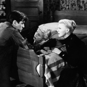 STORM WARNING, from left: Steve Cochran, Doris Day, Ginger Rogers, 1951