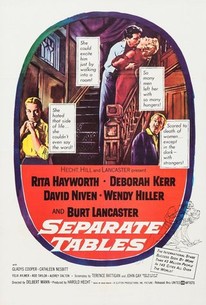 Separate Tables poster